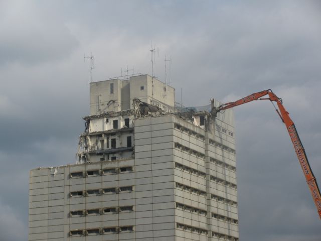 St.Omer Tower Block Demolition 