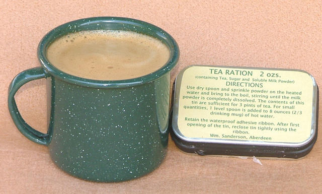 Brit Para Tea Ration