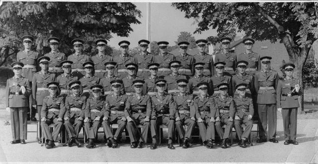 Remnants of 23-24 & 25 Squ 1966 Passing out Parade