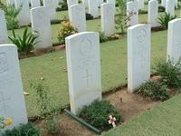 Grave of Pte King ACC, Kranji War Cemetery